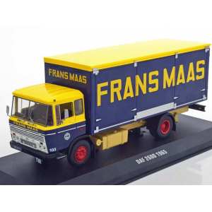 1/43 DAF 2600 Frans Maas 1965 желтый с синим