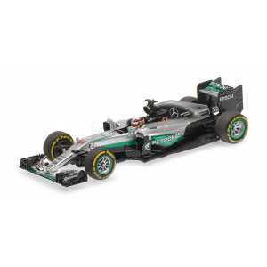 1/43 Mercedes AMG Petronas Formula One Team F1 W07 Hybrid - Lewis Hamilton - победитель Abu Dhabi Gp 2016