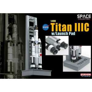 1/400 Космический аппарат TITAN IIIC w/LAUNCH PAD