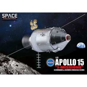 1/72 Космический аппарат NASA APOLLO 15 J-MISSION COMMAND & SERVICE MODULE (CSM)