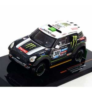 1/43 Mini All 4 Racing 300 S.Peterhansel-J.P.Cottret Dakar 2014