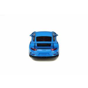 1/18 Porsche 911 (991) GT3 RS riviera blue синий