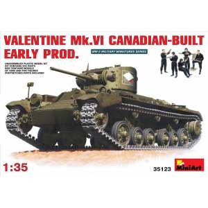 1/35 Танк VALENTINE Mk. VI CANADIAN – BUILT EARLY PROD.