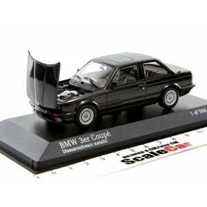 1/43 BMW 3-SERIES (E30) 1989 черный мет.