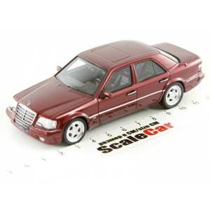 1/43 BRABUS 6.5 (Mercedes-Benz 500E W124) 1989 красный. Тираж 250 шт.