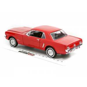 1/24 Ford Mustang Coupe 1964-1/2 красный