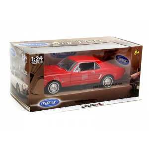 1/24 Ford Mustang Coupe 1964-1/2 красный