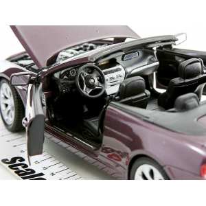 1/18 BMW 645i 6-series Convertible E63 фиолетовый металлик