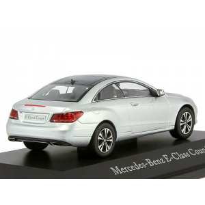 1/43 Mercedes Benz E-Klasse Coupe C207 facelift 2013 iridium silver