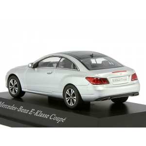 1/43 Mercedes Benz E-Klasse Coupe C207 facelift 2013 iridium silver