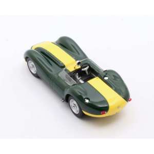 1/43 Lister - Jaguar 1958 зеленый с желтым