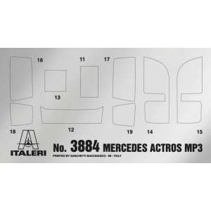 1/24 Автомобиль MERCEDES BENZ Actros 1851 Blackliner MP3