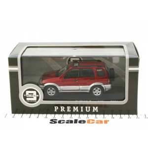 1/43 Suzuki Grand Vitara 2001 красный с серебристым