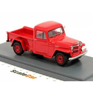 1/43 JEEP WILLYS Pick Up 4x4 1954 красный