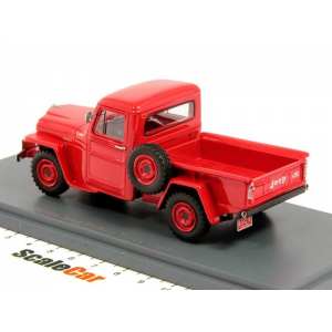 1/43 JEEP WILLYS Pick Up 4x4 1954 красный