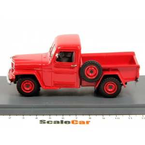 1/43 JEEP WILLYS Pick Up 4x4 1954 красный