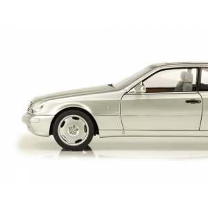 1/18 Mercedes-Benz S600 Coupe C140 (W140) 1998 серебристый