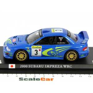 1/43 Subaru Impreza I 22B 2-door coupe WRC 3 2000