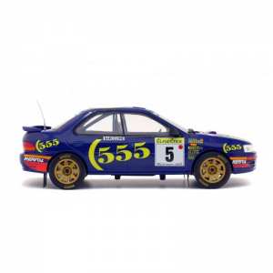 1/18 Subaru Impreza WRX 555 5 1995 Rally Monte Carlo