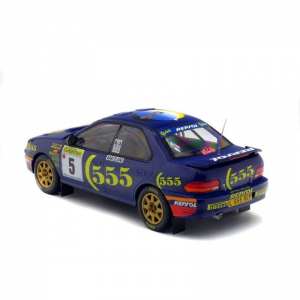 1/18 Subaru Impreza WRX 555 5 1995 Rally Monte Carlo