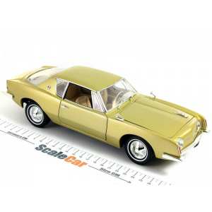 1/18 Studebaker Avanti 1963 золотистый