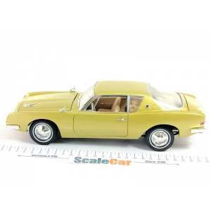 1/18 Studebaker Avanti 1963 золотистый