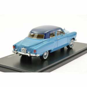 1/43 Studebaker Champion Customs Sedan 2-Door 1952 голубой с синим