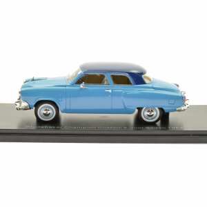 1/43 Studebaker Champion Customs Sedan 2-Door 1952 голубой с синим