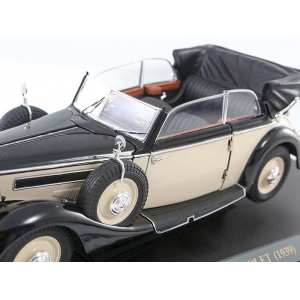 1/18 Horch 930V Cabriolet 1937 черный/бежевый
