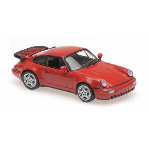1/43 Porsche 911 turbo (964) 1990 red