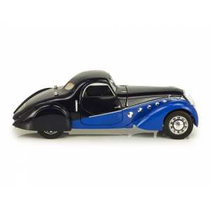 1/18 Peugeot 302 DarlMat Coupe 1937 темно-синий с синим