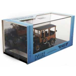 1/43 Ford Model T Depot Heck 1925 черный с деревом Black/Wood