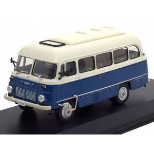 1/43 автобус Robur LO3000 1972 синий с белым