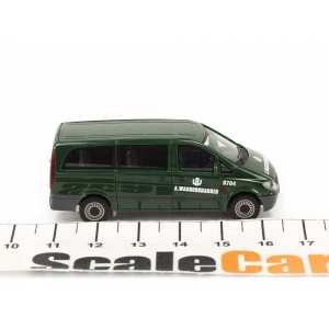 1/87 Mercedes-Benz Vito Bus Waggerhauser W639 темно-зеленый