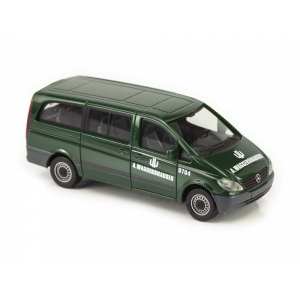 1/87 Mercedes-Benz Vito Bus Waggerhauser W639 темно-зеленый