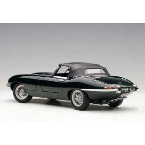 1/18 Jaguar E-Type Roadster Series I 3.8 RHD зеленый