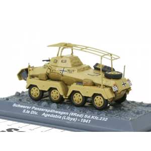 1/72 Sd.Kfz.232 Schwerer Panzerspahwagen (8 Rad) 5.le Div. Agedabia (Libya) - 1941