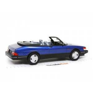 1/18 SAAB 900 S Convertible, metallic-blue синий мет