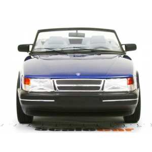 1/18 SAAB 900 S Convertible, metallic-blue синий мет