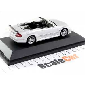 1/43 Mercedes-Benz CLK-DTM AMG Cabrio A209 (W209) серебристый