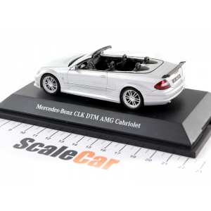 1/43 Mercedes-Benz CLK-DTM AMG Cabrio A209 (W209) серебристый