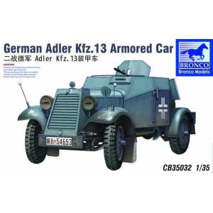 1/35 Автомобиль German Adler Kfz.13 Armored Car