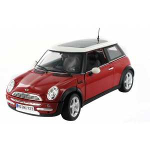 1/18 Mini Cooper 2002 красный