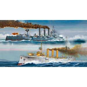 1/350 Набор Немецкие крейсеры Первой Мировой SMS Dresden и SMS Emden