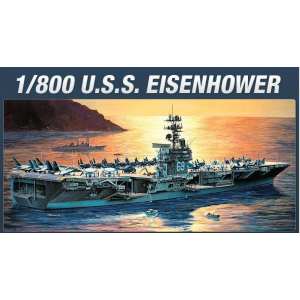 1/800 Американский авианосец USS Dwight D. Eisenhower (CVN-69)