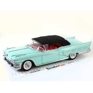 1/18 Buick Limited Convertible 1958 мятно-зеленый с черным тентом