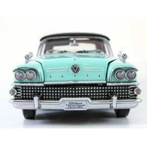 1/18 Buick Limited Convertible 1958 мятно-зеленый с черным тентом