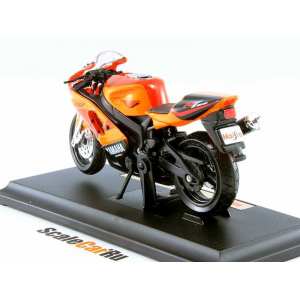 1/18 Мотоцикл Yamaha YZF-R7 оранжевый