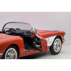 1/18 Chevrolet Corvette 1958 (красный)