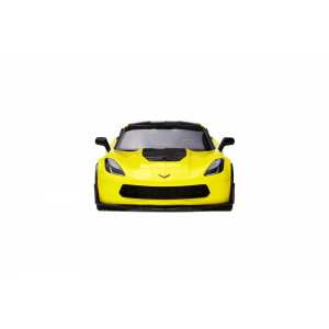 1/18 Chevrolet Corvette Z06-C7.R Edition 2016 желтый с черным